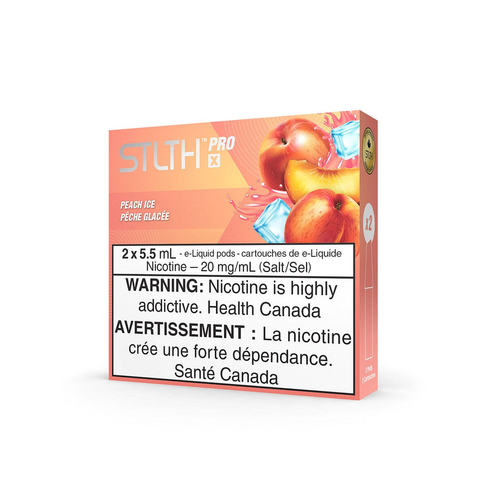 STLTH Pro X Peach Ice Vape Pods Pre-Filled Pod STLTH
