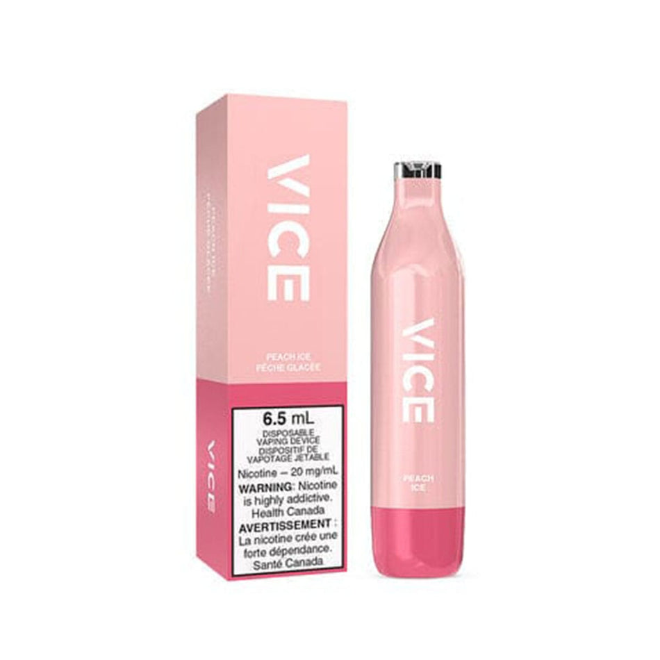 Vice 2500 Peach Ice Disposable Vape Pen Disposable Vice 2500