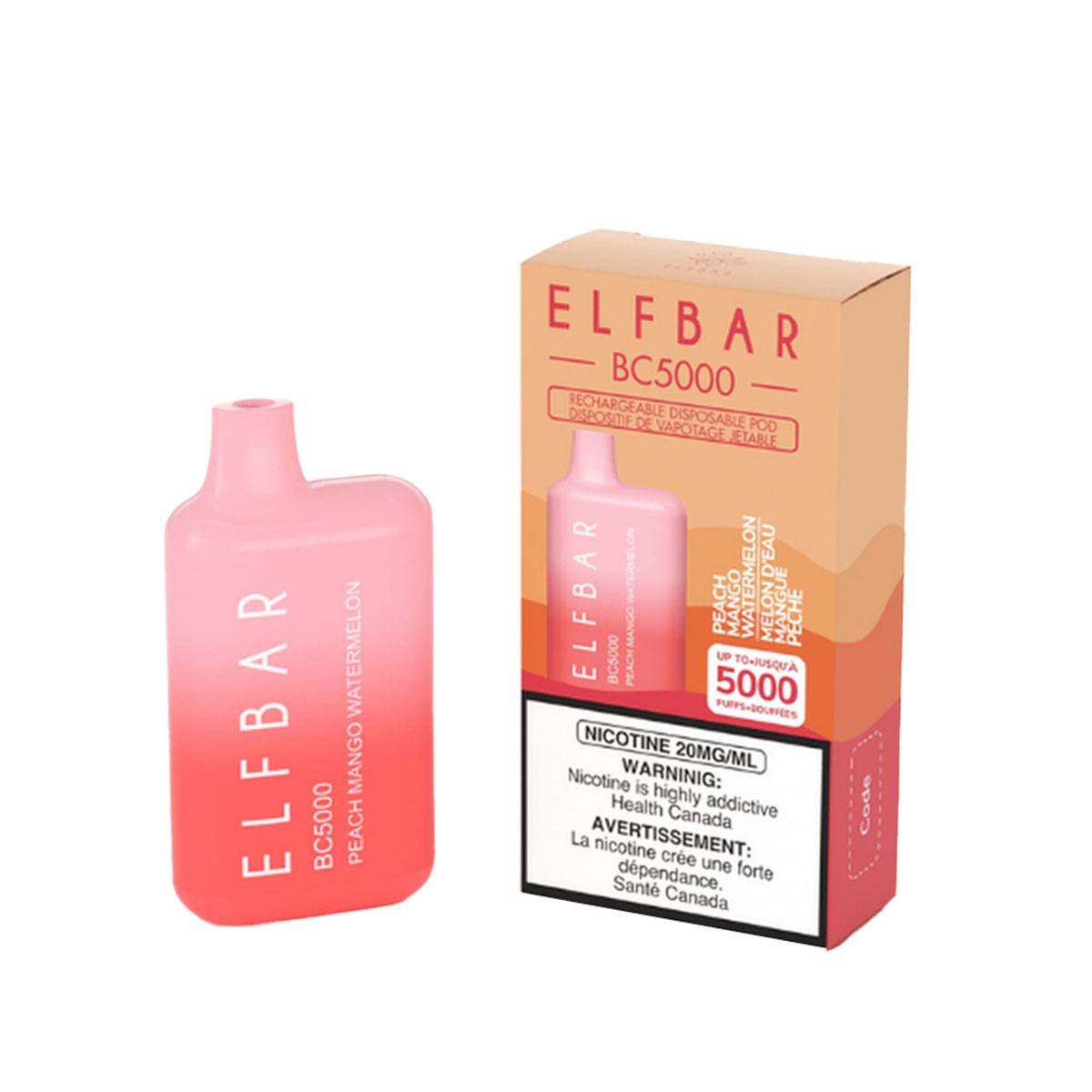 Elf Bar Peach Mango Watermelon Disposable Vape VapeMeet Elf Bar Peach Mango Watermelon Disposable Vape VapeMeet
