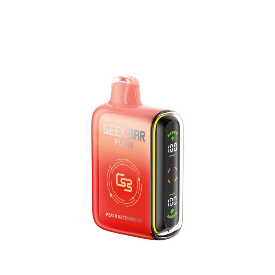 Geek Bar Pulse Peach Nectarine ice Disposable Vape Pen Disposable Geek Bar Pulse