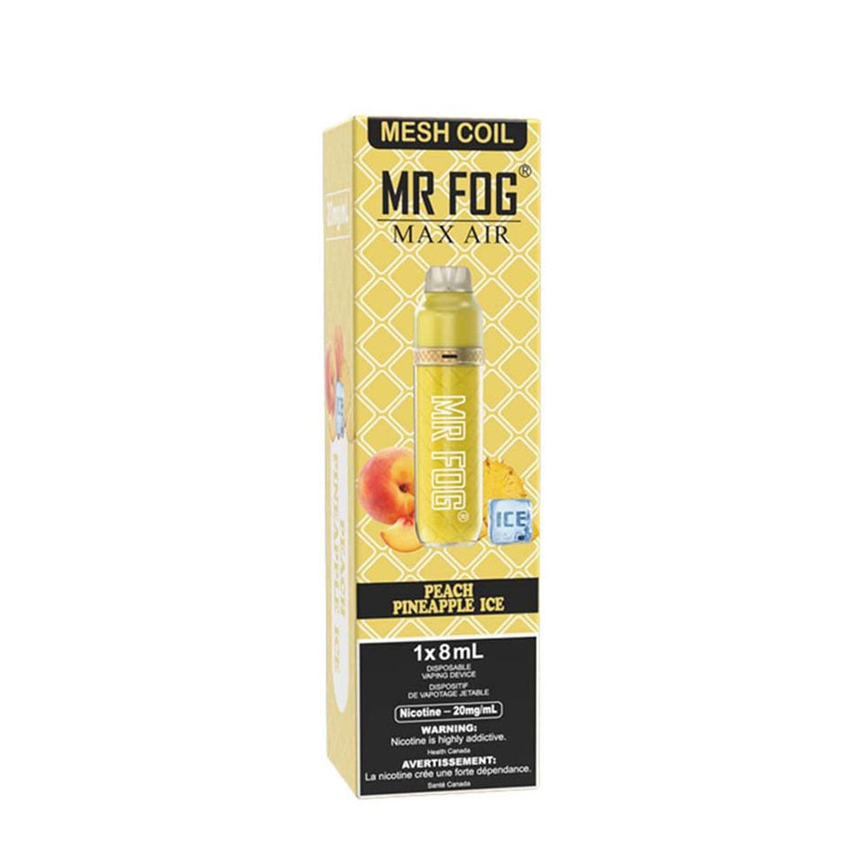 Mr. Fog Max Air Peach Pineapple Ice Disposable Vape Pen Disposable Mr. Fog Max Air
