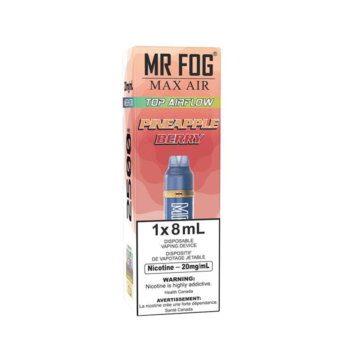 Mr. Fog Max Air Pineapple Berry Disposable Vape | VapeMeet Mr. Fog Max Air Pineapple Berry Disposable Vape | VapeMeet