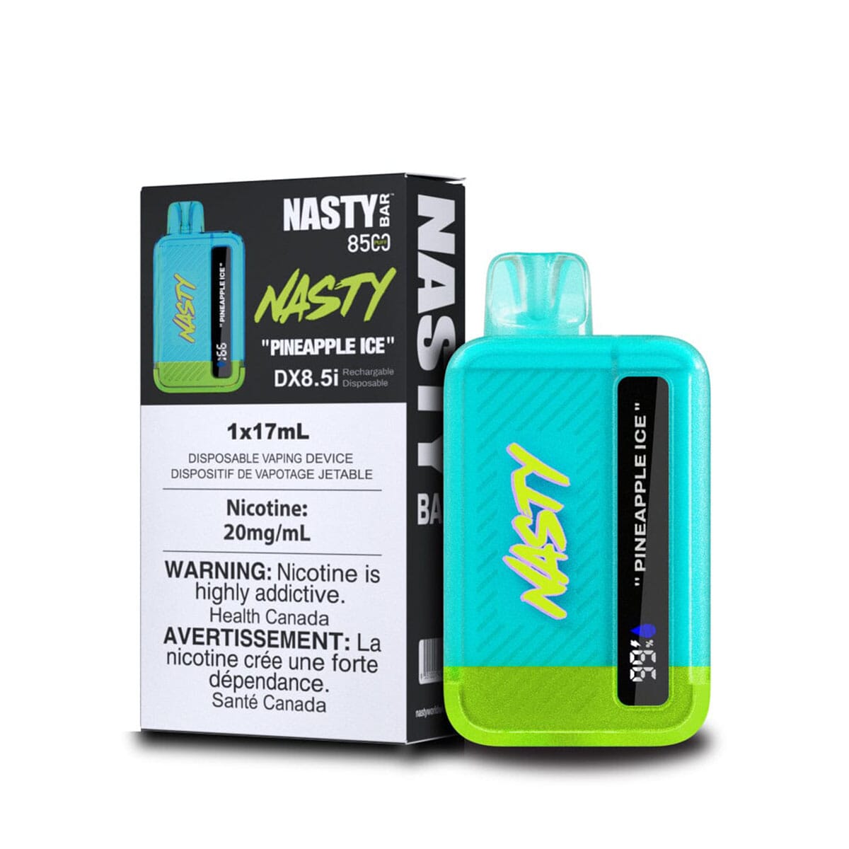 Nasty Bar 8500 Pineapple Ice Disposable Vape Pen Disposable Nasty