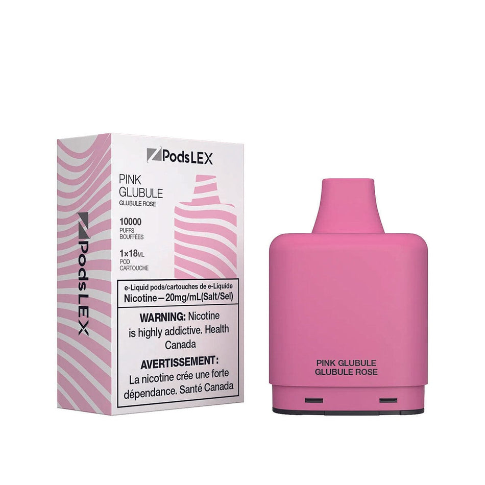 Z Pods LEX Pink Glubule (Chew) Disposable Vape Pod Disposable Z Pods