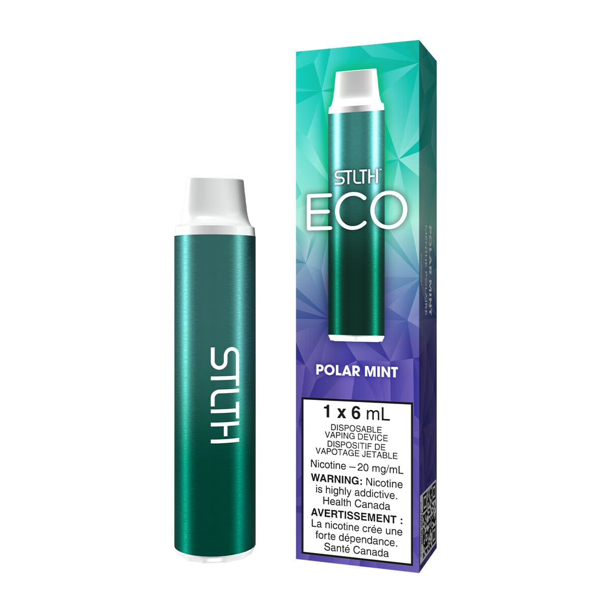 STLTH ECO Polar Mint: Refreshing Disposable Vape  VapeMeet