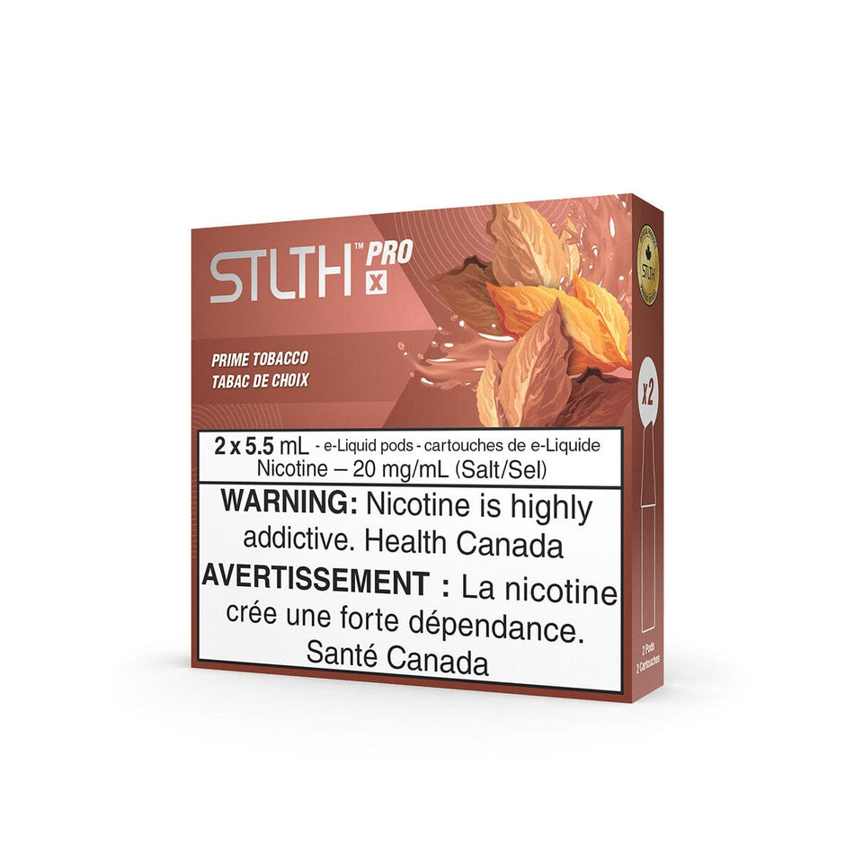 STLTH Pro X Prime Tobacco Vape Pods Pre-Filled Pod STLTH