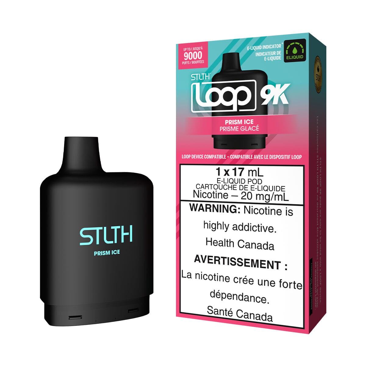 STLTH Loop 2 Prism Ice Disposable Vape Pod Disposable Loop 2