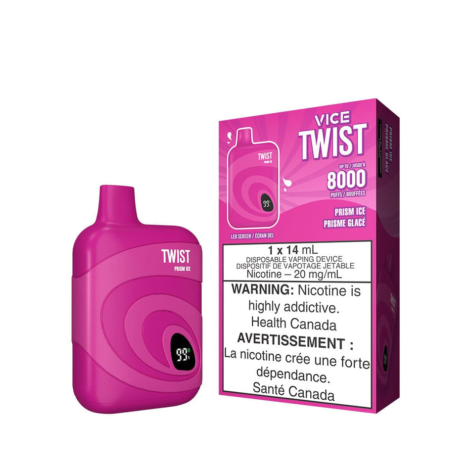 Vice Twist Prism Ice Disposable Vape Pen Disposable Vice