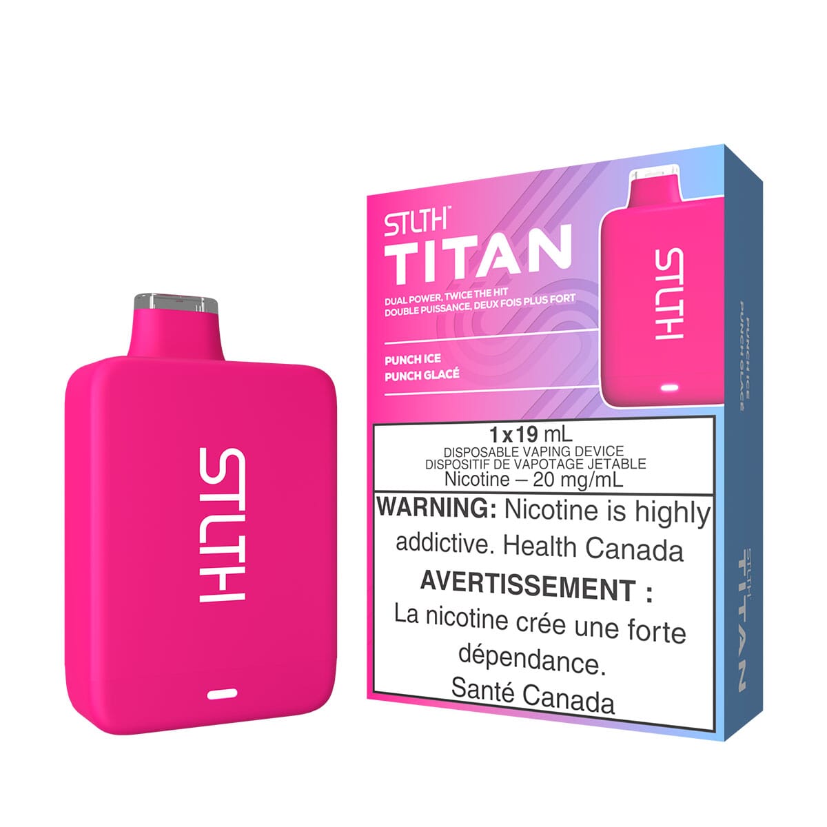 STLTH Titan Punch Ice Disposable Vape | VapeMeet STLTH Titan Punch Ice Disposable Vape | VapeMeet