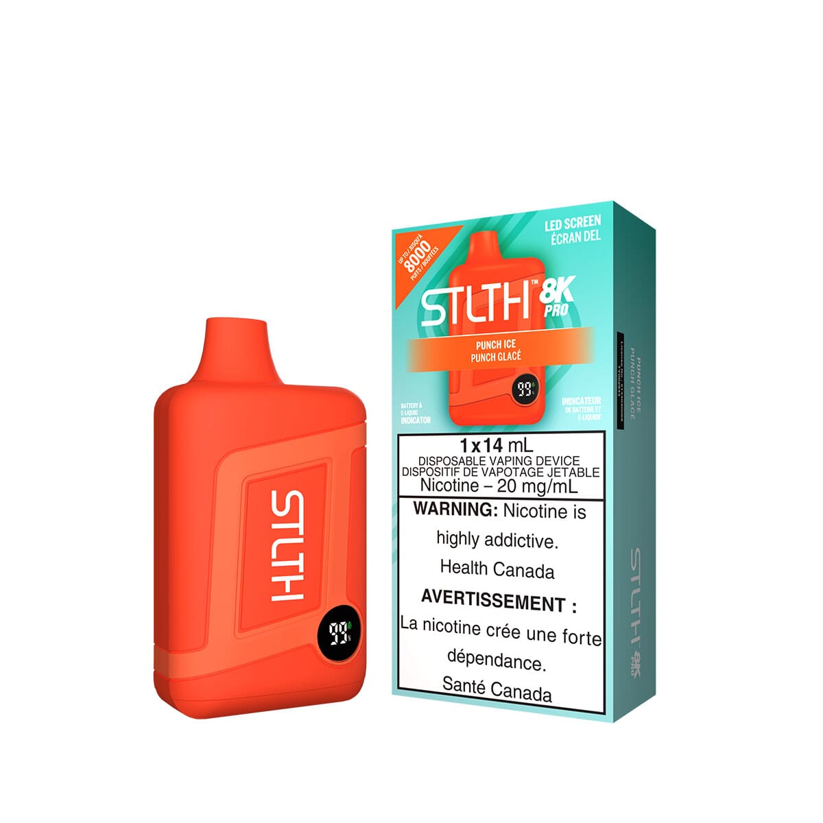 STLTH 8K Pro Punch Ice Disposable Vape Pen Disposable STLTH
