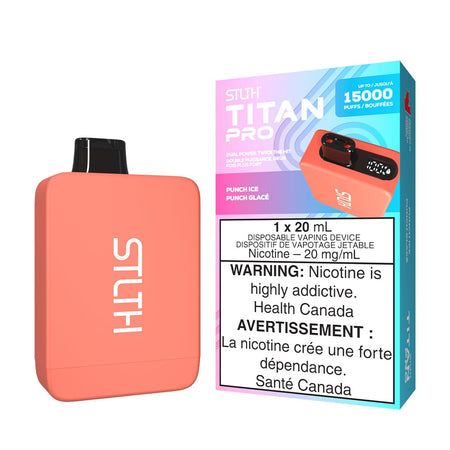 STLTH Titan Pro Punch Ice Disposable Vape Disposable STLTH
