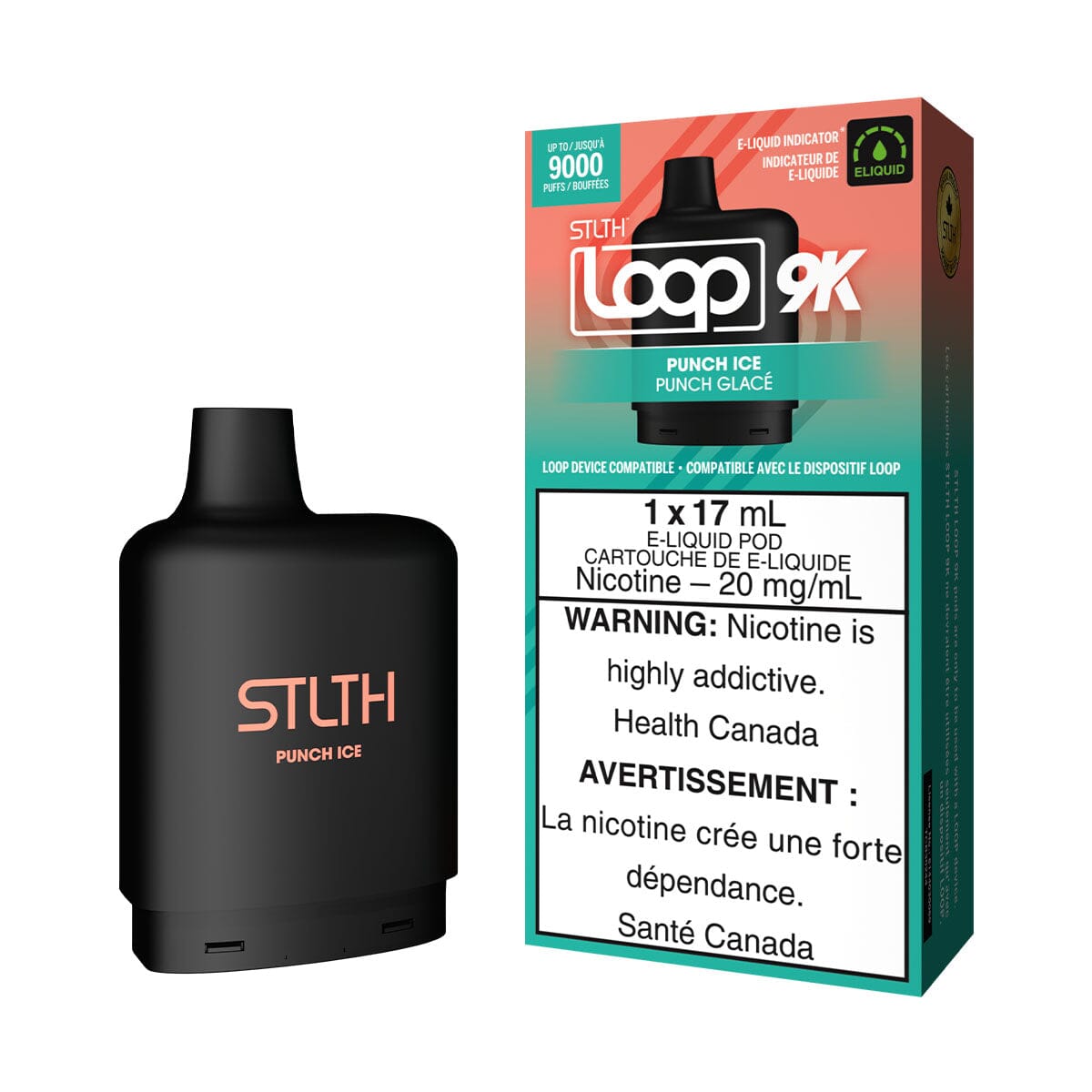 STLTH Loop 2 Punch Ice Disposable Vape Pod Disposable Loop 2