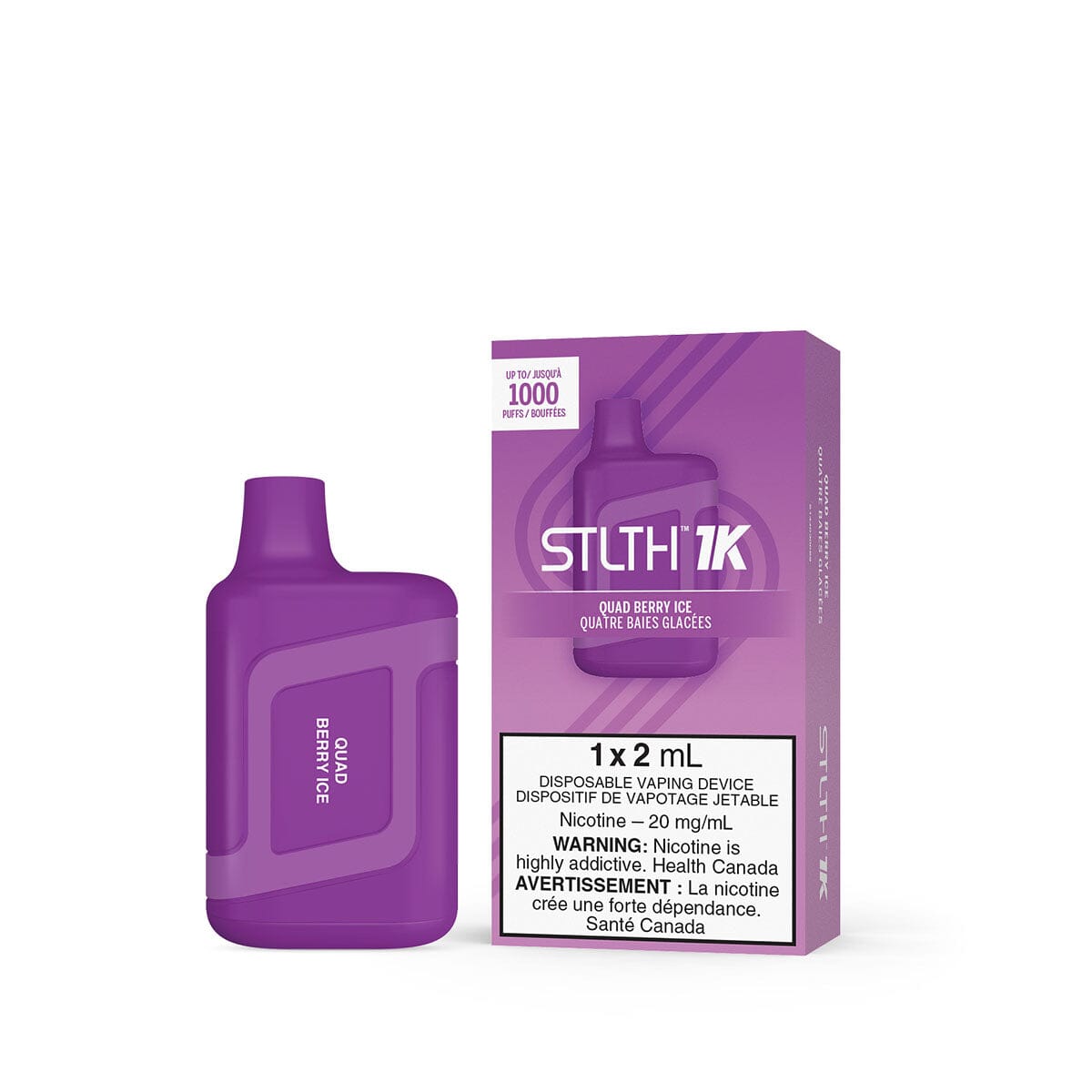 STLTH 1K Quad Berry Ice Disposable Vape Disposable STLTH