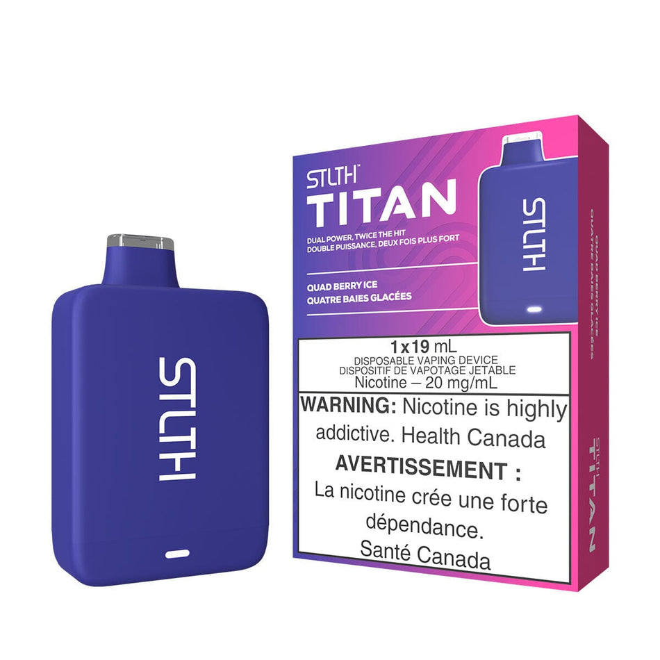 STLTH Titan Quad Berry Ice Disposable Vape Pen Disposable STLTH