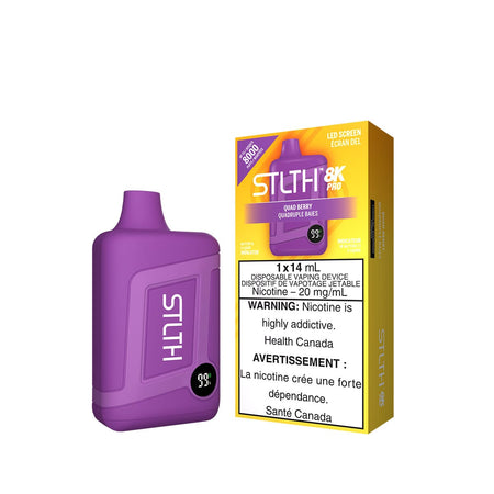 STLTH 8K Pro Quad Berry Disposable Vape Pen Disposable STLTH