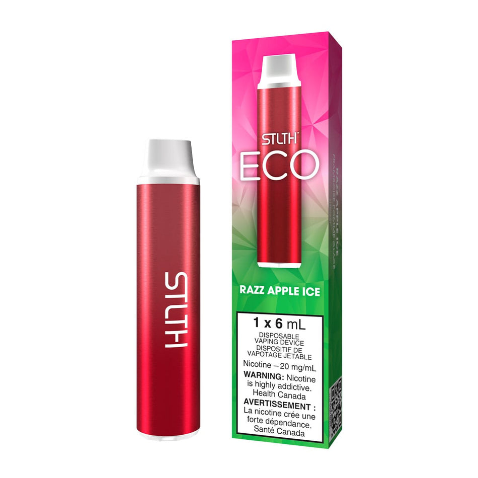 STLTH ECO Razz Apple Ice Disposable Vape Pen Disposable STLTH