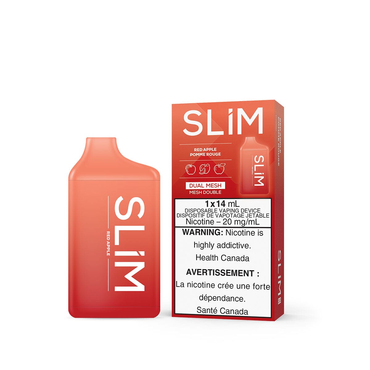 Slim 7500 Red Apple Disposable Vape Pen | VapeMeet