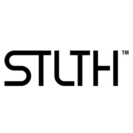 STLTH Pods Black and White Logo