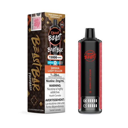 Flavour Beast Bar Shisha Lady Killer Disposable Vape Pen Disposable Flavour Beast