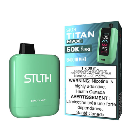STLTH Titan Max Smooth Mint Disposable Vape Disposable STLTH