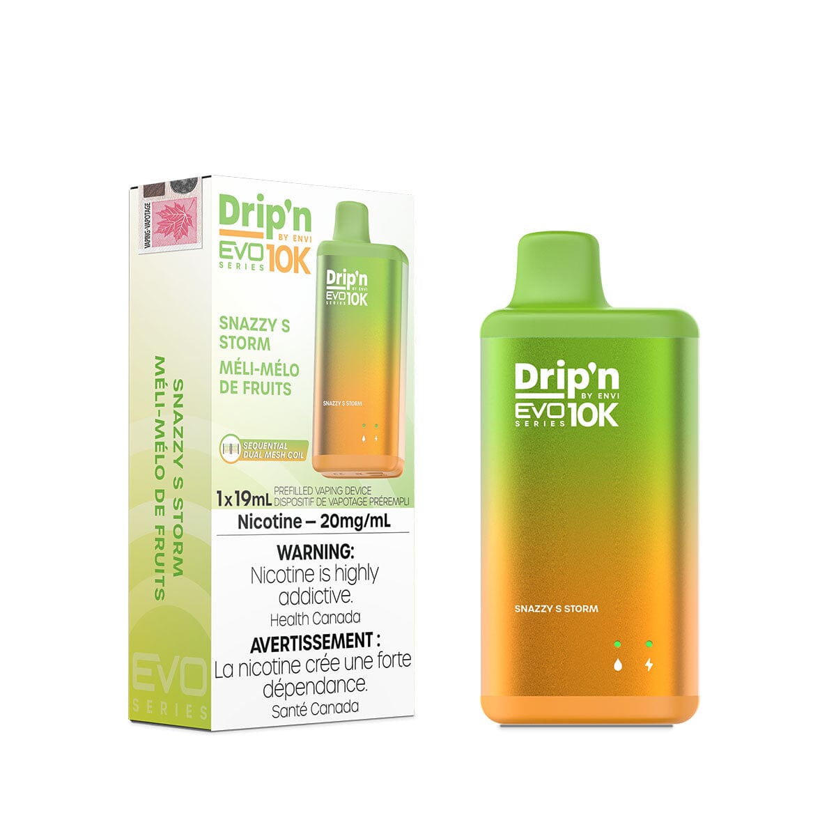 Drip'n EVO 10K Snazzy S Storm Disposable Vape Pen Disposable Drip'n