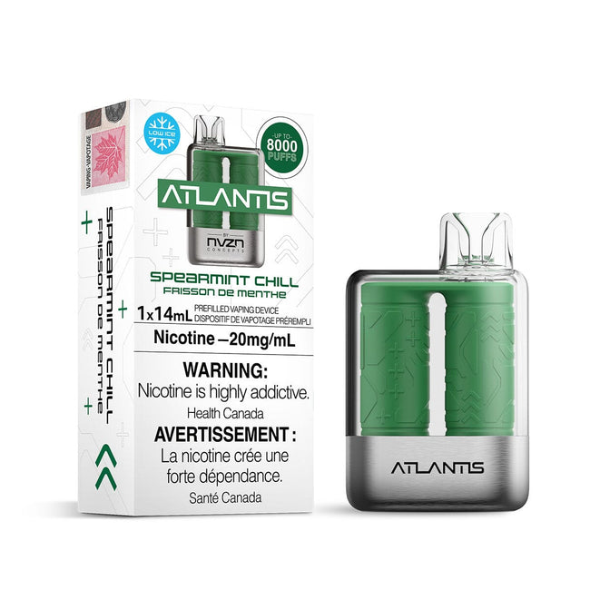 Atlantis K8 Spearmint Chill Disposable Vape Pen Disposable Atlantis 