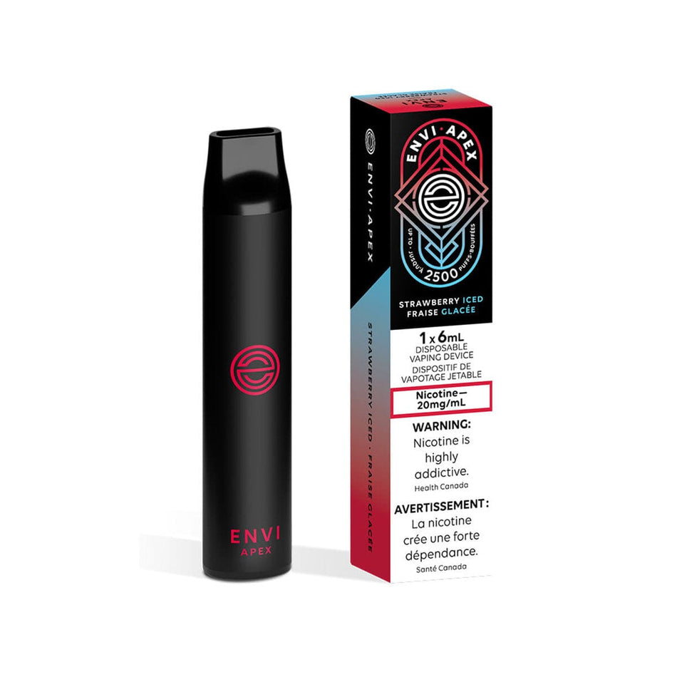Envi Apex Strawberry Iced Disposable Vape Pen Disposable Envi