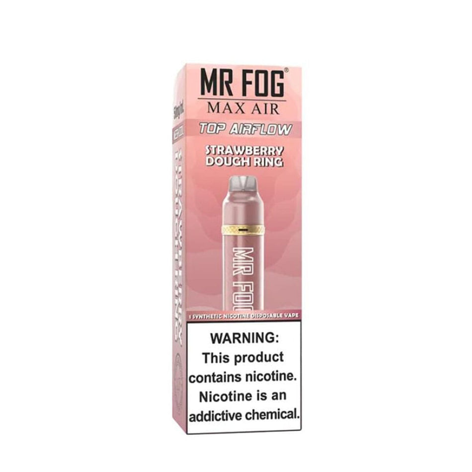 Mr. Fog Max Air Strawberry Dough Ring Disposable Vape Pen Disposable Mr. Fog Max Air