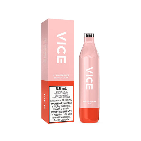 Vice 2500 Strawberry Ice Disposable Vape Pen Disposable Vice 2500
