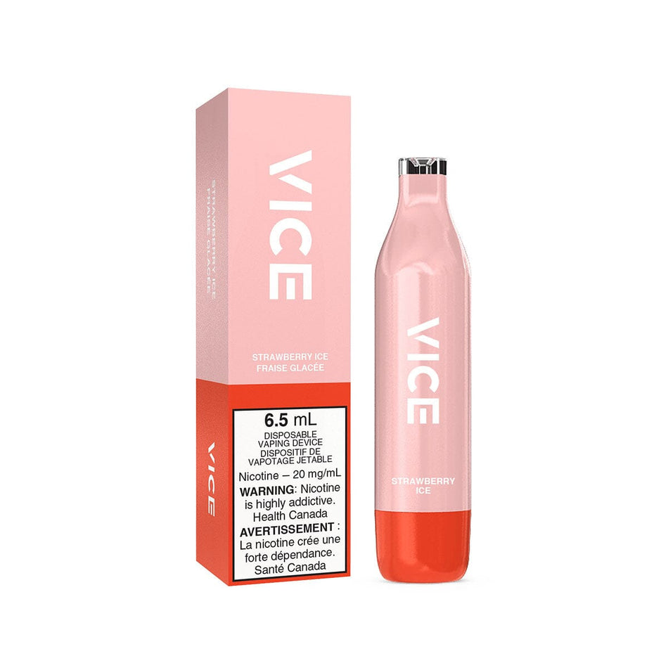 Vice 2500 Strawberry Ice Disposable Vape Pen Disposable Vice 2500