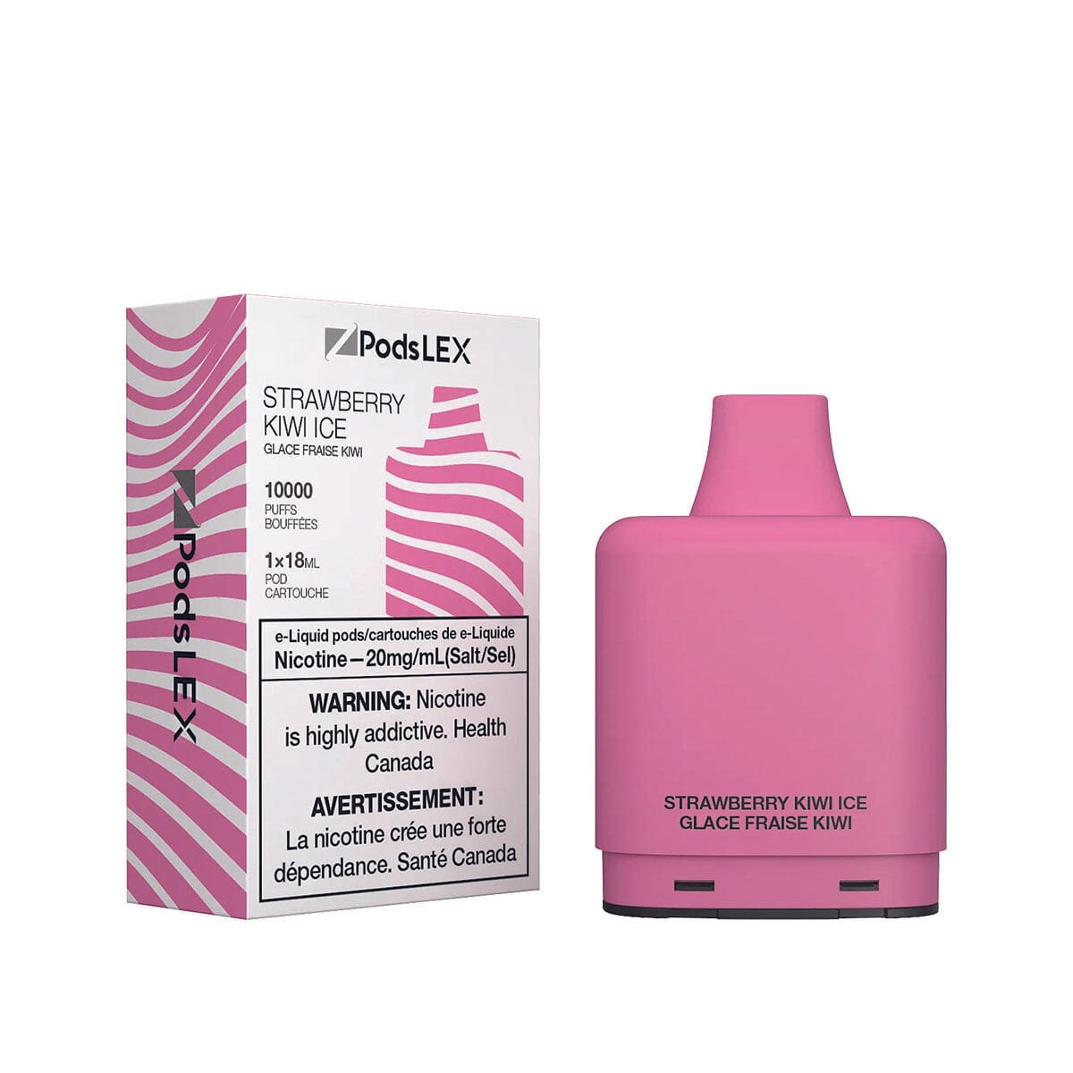 Z Pods LEX Strawberry Kiwi Ice Disposable Vape Pod | VapeMeet Z Pods LEX Strawberry Kiwi Ice Disposable Vape Pod | VapeMeet