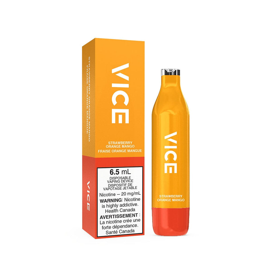 Vice 2500 Strawberry Orange Mango Disposable Vape Pen Disposable Vice 2500