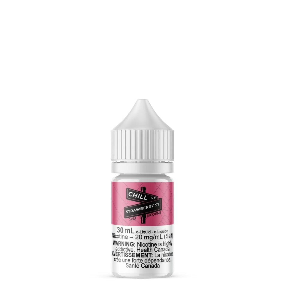 Chill Street Strawberry Street Salt Nic E Liquid E-Liquid Chill St. 30mL 10mg/mL