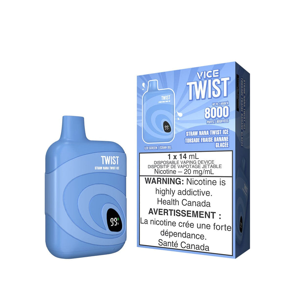 Vice Twist Straw Nana Twist Ice Disposable Vape Pen Disposable Vice