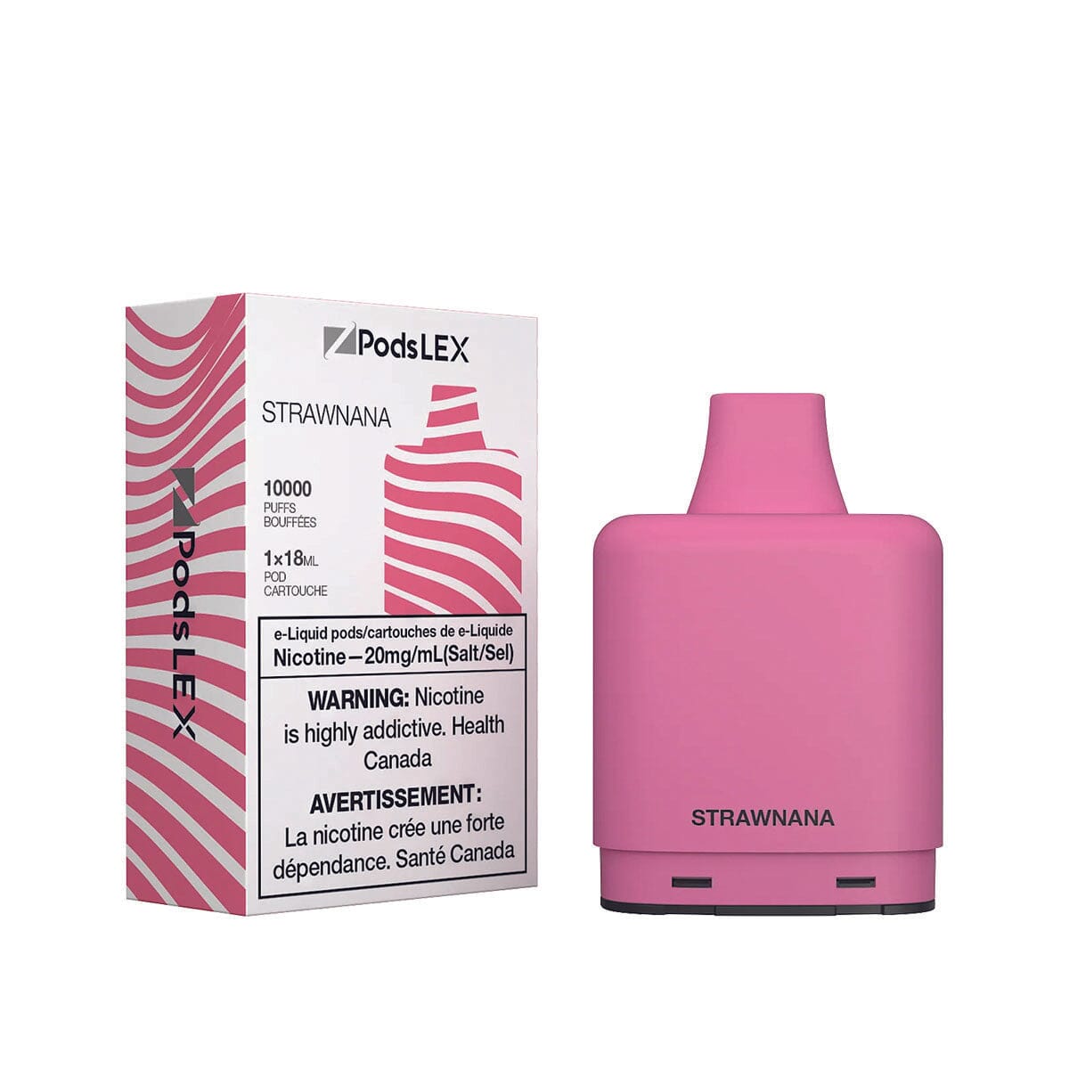 Z Pods LEX Strawnana Disposable Vape Pod Disposable Z Pods