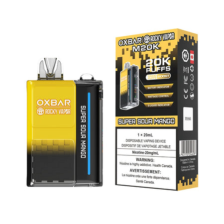 Oxbar M20K Super Sour Mango Disposable Vape Disposable Oxbar