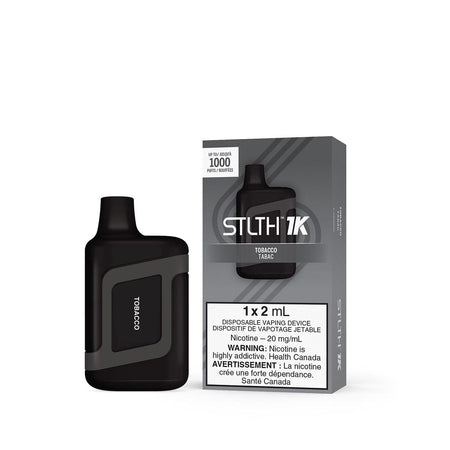 STLTH 1K Tobacco Disposable Vape Disposable STLTH