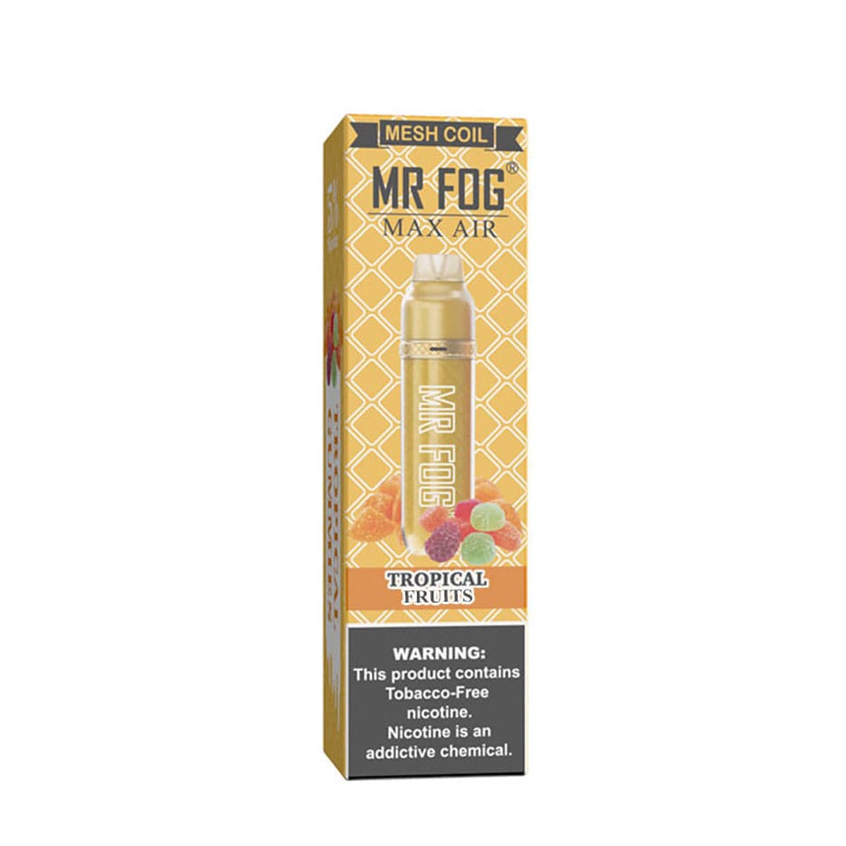 Mr. Fog Max Air Tropical Fruits Disposable Vape Pen Disposable Mr. Fog Max Air 