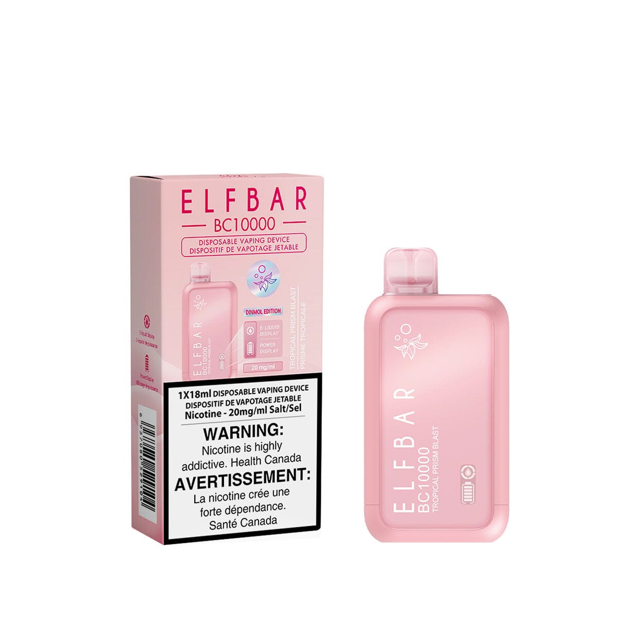 Elf Bar BC10K Tropical Prism Ice Disposable Vape Pen Disposable Elf Bar