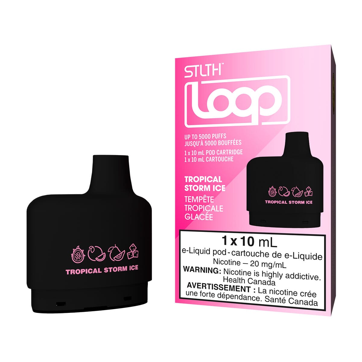STLTH Loop Tropical Storm Ice Disposable Vape Pod Disposable Loop
