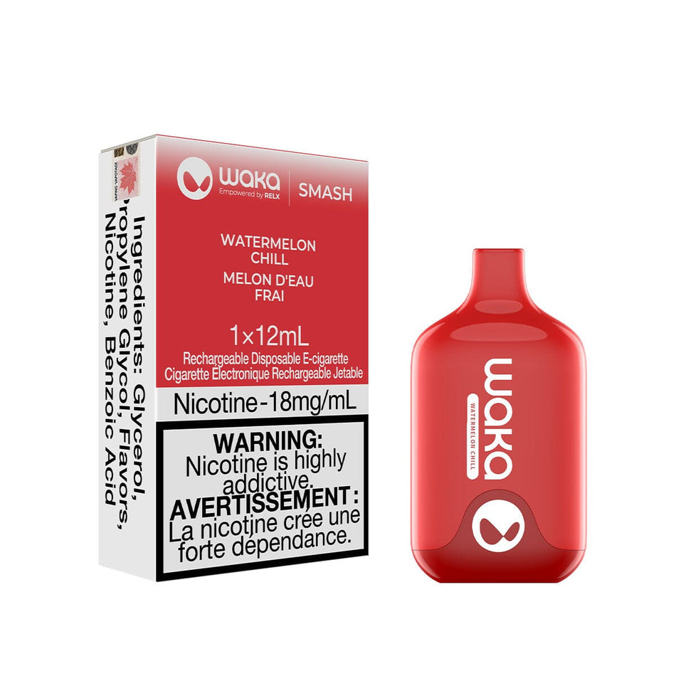 Waka Smash Watermelon Chill Disposable Vape Disposable Waka
