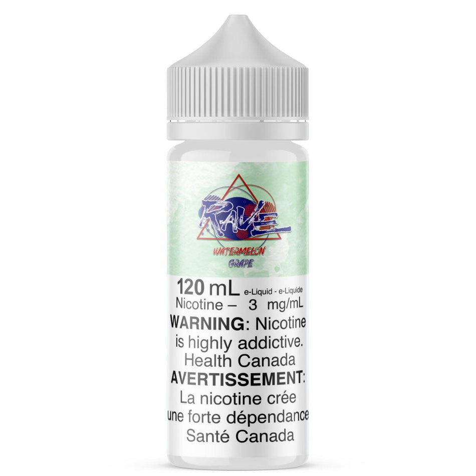 Rave Watermelon Grape E Liquid E-Liquid Rave 120mL 3mg/mL