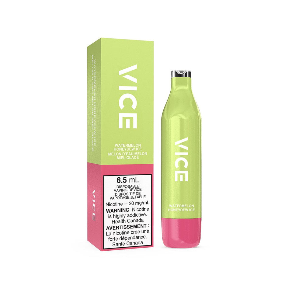 Vice 2500 Watermelon Honeydew Ice Disposable Vape Pen Disposable Vice 2500