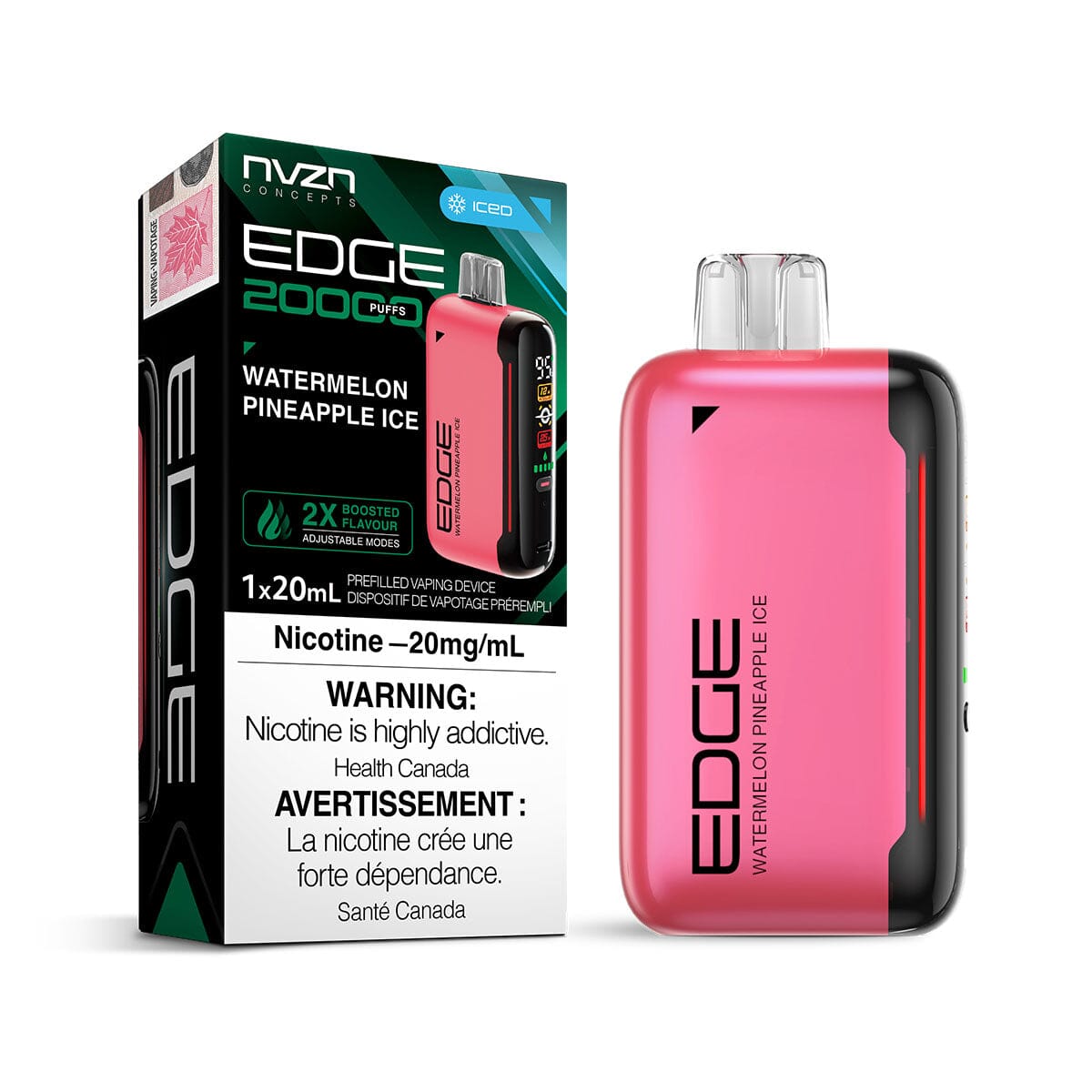 Edge by NVZN 20K Watermelon Pineapple Ice Disposable Vape Disposable NVZN