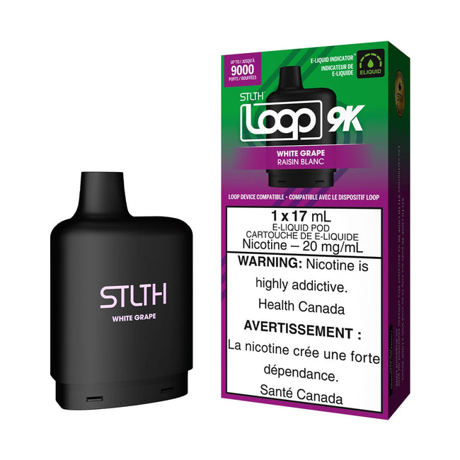 STLTH Loop 2 White Grape Disposable Vape Pod Disposable Loop 2 