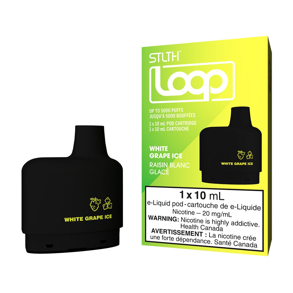 STLTH Loop White Grape Ice Disposable Vape Pod Disposable Loop
