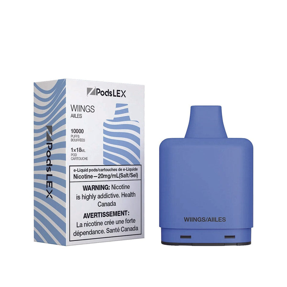Z Pods LEX Wiings Disposable Vape Pod Disposable Z Pods