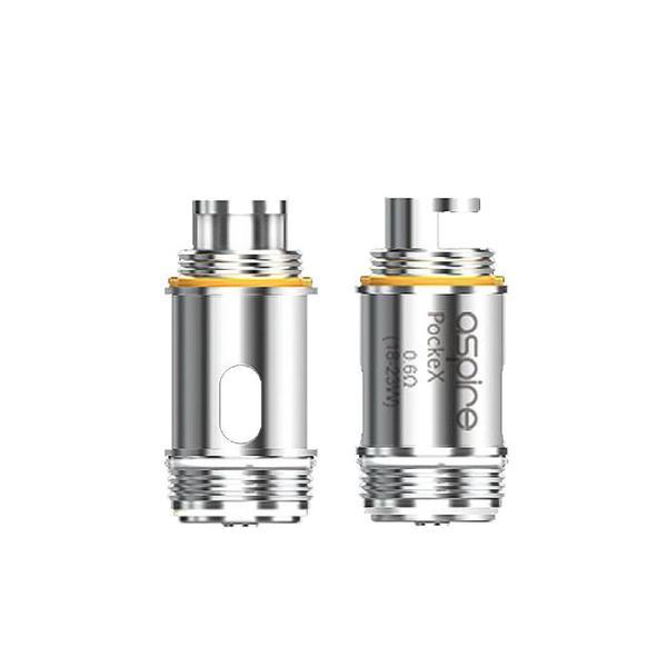Aspire - Aio PockeX U-Tech Replacement Coils (5 Pack) Replacement Coil Aspire