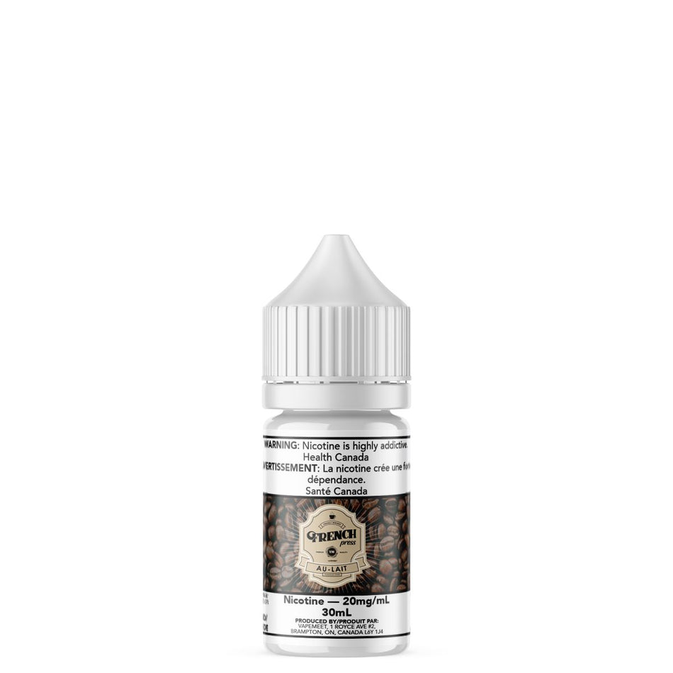French Press Salted - Au-Lait E-Liquid French Press Salted 30mL 20 mg/mL