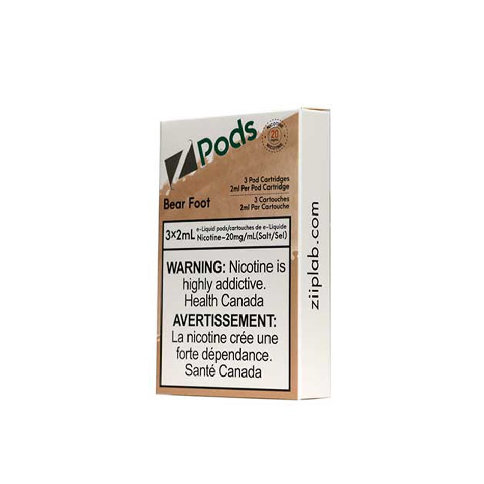 STLTH - Bear Foot (Z Pods) Pre-filled Pod STLTH 50mg/mL